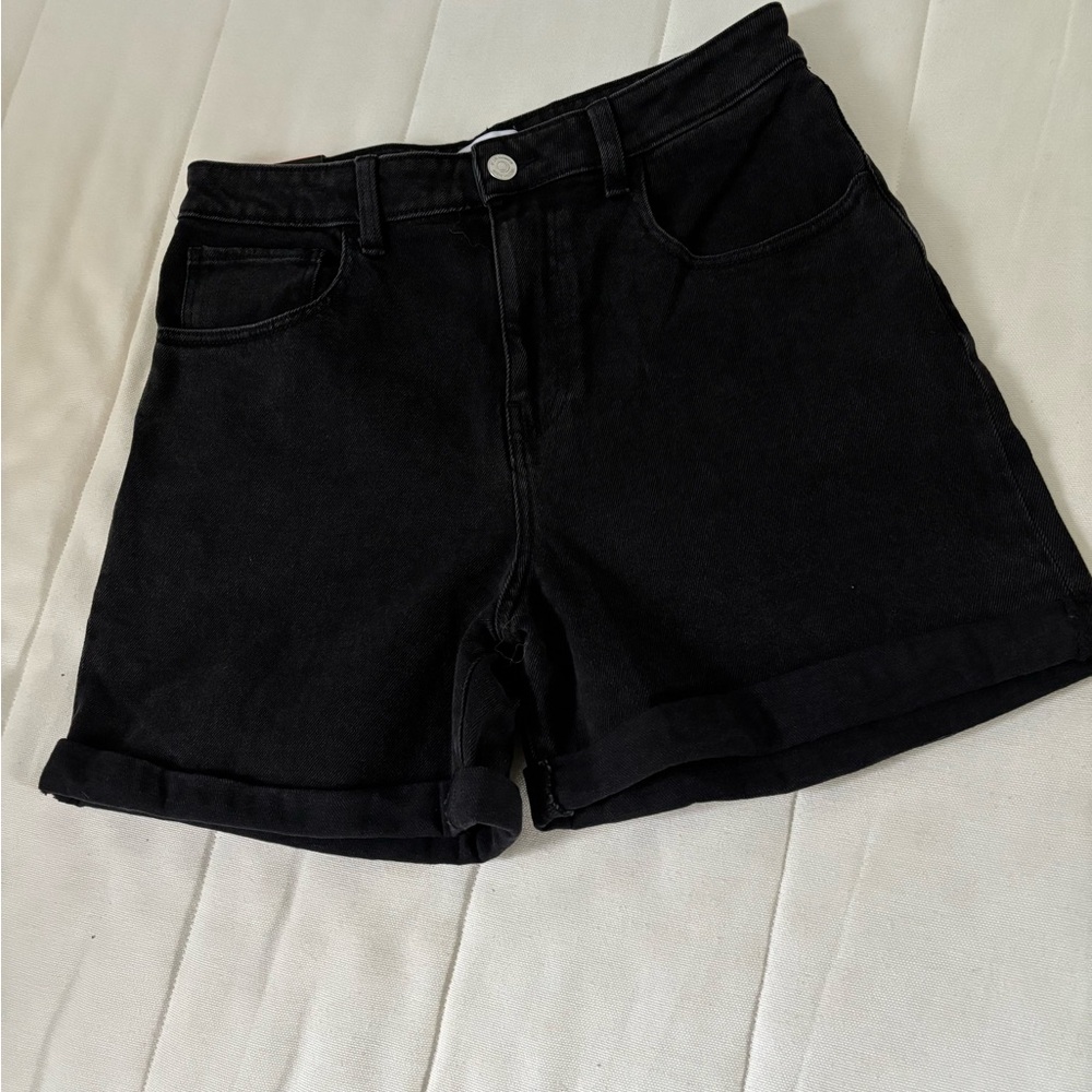 NWT Steve Madden Black Jean Shorts